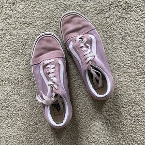 Women’s purple old skool vans
